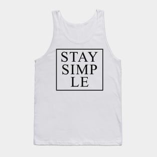 Stay SIMP Le Tank Top